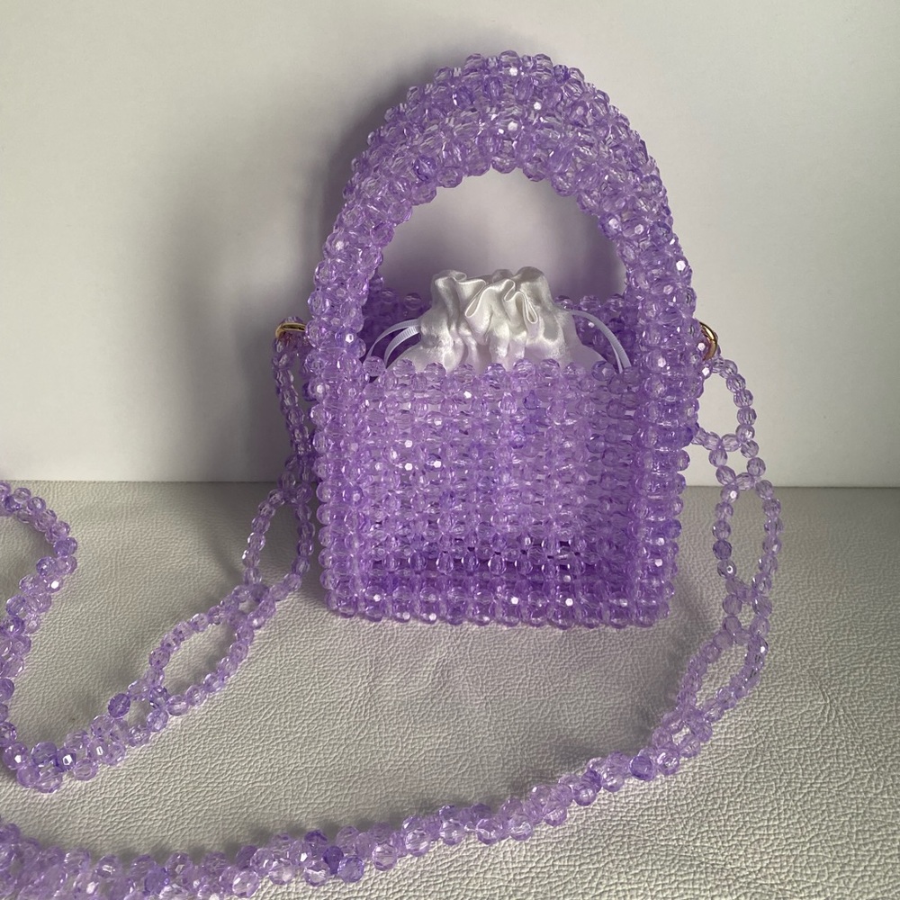 Beaded mini bag